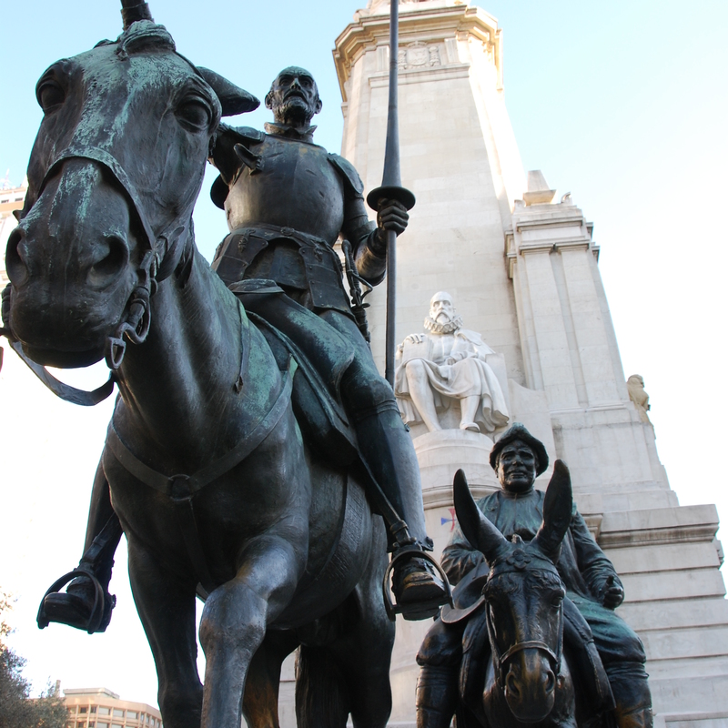 Monumento a cervantes (madrid) 10m