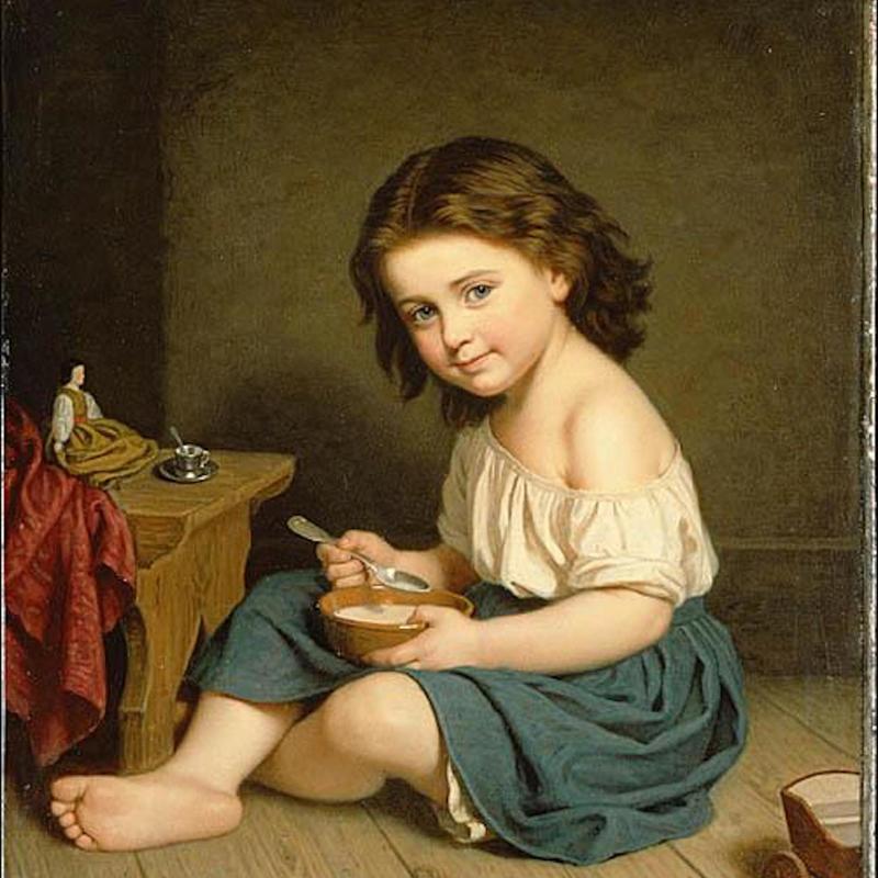 Frukosten av amalia lindegren 1866