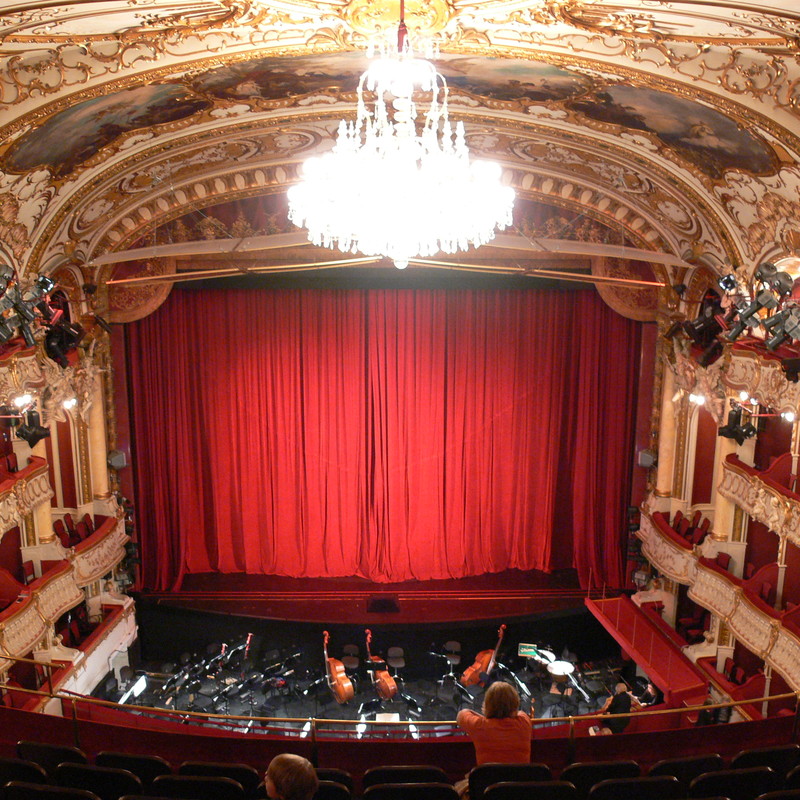 Graz opernhaus zuschauerraum blick zur b%c3%bchne